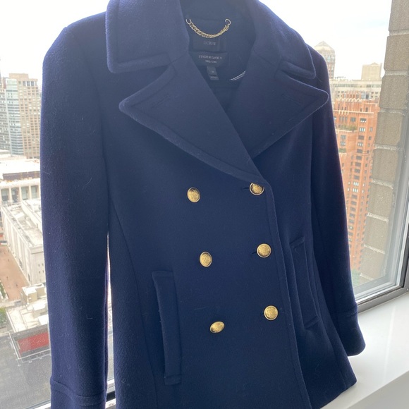 J Crew Majesty Peacoat - Navy - Picture 2 of 4